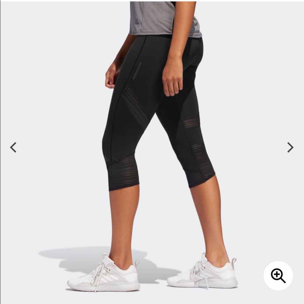 NWOT Adidas How We Do 3/4 Running Leggings